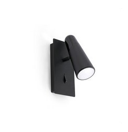 FARO - Aplique LAO led 4,5W 3K negro