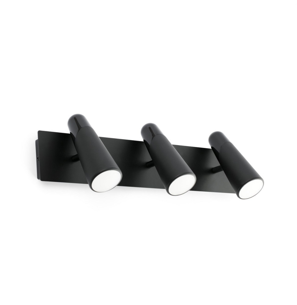 FARO - Aplique LAO led 3x4,5W 3K negro