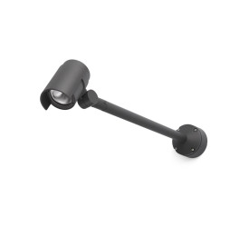 FARO - Proyector con brazo FOC-2 led 15W 3K gris oscuro