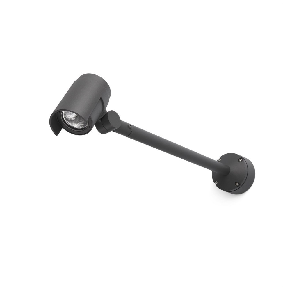 FARO - Proyector con brazo FOC-2 led 15W 3K gris oscuro