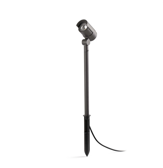 FARO - Proyector FOC-52 estaca led 15W 3K gris oscuro