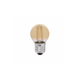 FARO - Lámpara G45 E27 led 4W filamento ámbar dimable 2200K