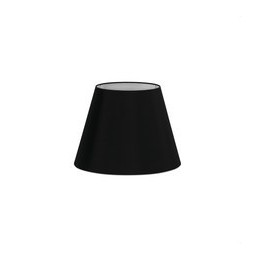 FARO - Pantalla E27 diámetro 220x160x130mm negra