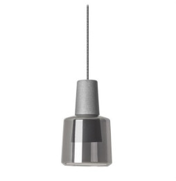 LedsC4 - Luminaria colgante Khoi empotrado LED 19.5W 3000K gris cemento 907lm