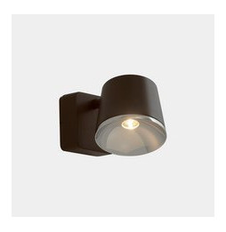 LedsC4 - Aplique Drone simple LED 7W 2700K marrón 350lm