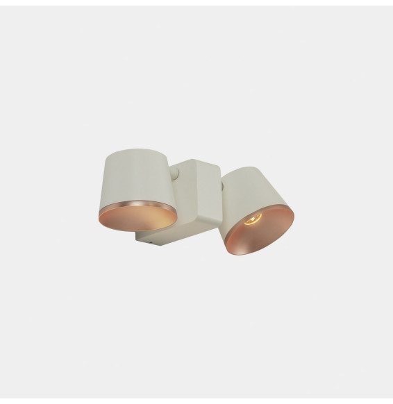 LedsC4 - Aplique Drone doble LED 14W 2700K blanco 613lm