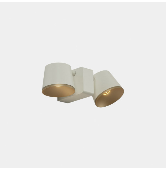 LedsC4 - Aplique Drone doble LED 14W 2700K blanco 613lm