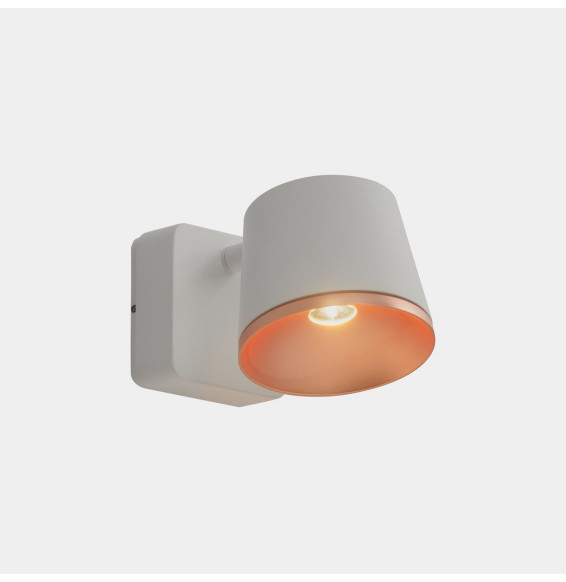 LedsC4 - Aplique Drone simple LED 7W 2700K blanco 350lm