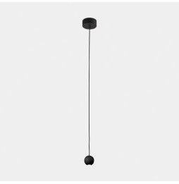 LedsC4 - Luminaria colgante Punto simple Surface LED 5W 3000K negro 329lm