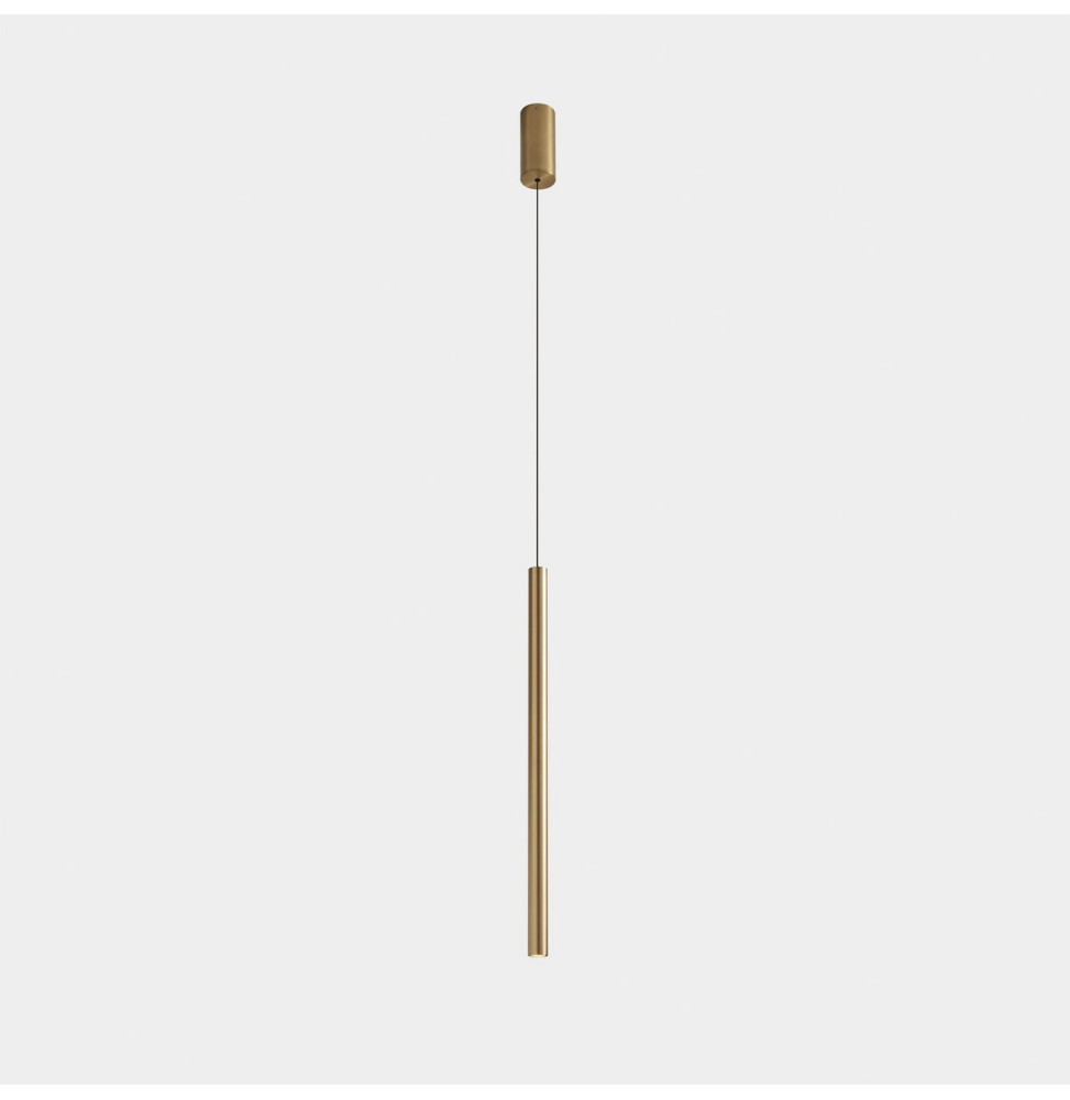 LedsC4 - Luminaria colgante Stylus superficie 600mm LED 7.7W 3000K oro mate 412lm