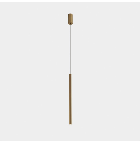 LedsC4 - Luminaria colgante Stylus superficie 600mm LED 7.7W 3000K oro mate 412lm