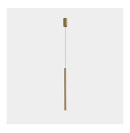 LedsC4 - Luminaria colgante Stylus superficie 600mm LED 7.7W 3000K oro mate 412lm