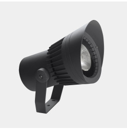 LedsC4 - Proyector IP65 Hubble Cob LED diámetro 175mm LED 33W 3000K gris urbano 3589lm