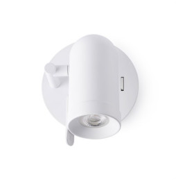 FARO - Aplique ORLEANS 1xGU10 blanco