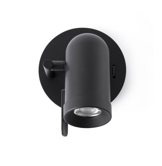 FARO - Aplique ORLEANS 1xGU10 negro