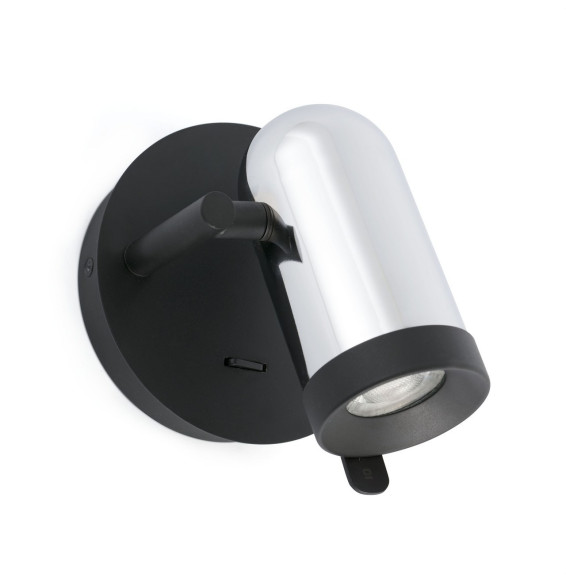 FARO - Aplique ORLEANS 1xGU10 cromo
