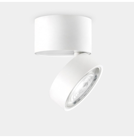 LedsC4 - Proyector Kiva Surface Ø95mm 13.2 blanco cálido 3000K CRI 90 22.7º DALI-2 1320lm blanco