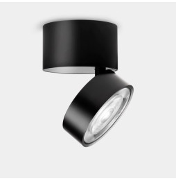 LedsC4 - Proyector Kiva Surface Ø95mm 13.2 blanco cálido 2700K CRI 90 22.7º DALI-2 1172lm negro