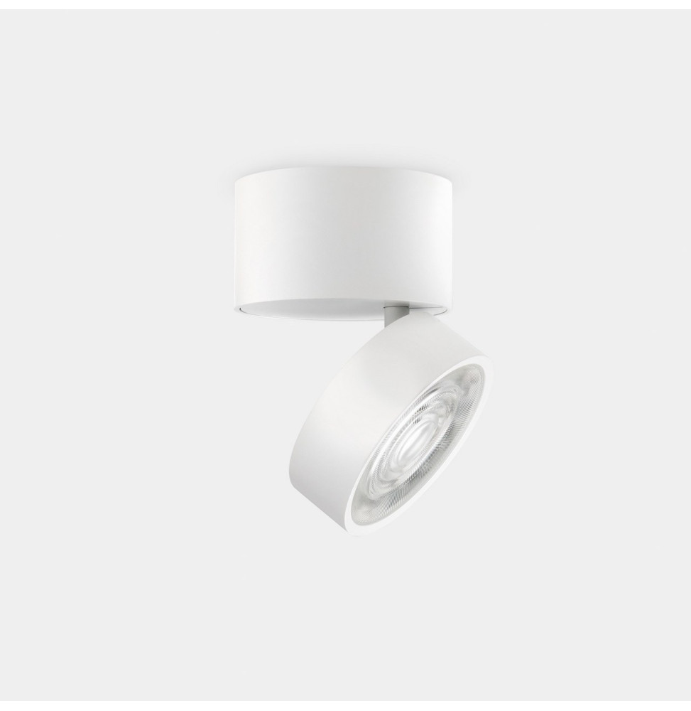 LedsC4 - Proyector Kiva Surface Ø75mm 7.8 blanco cálido 2700K CRI 90 18.9º PHASE CUT 458lm níquel satinado LedsC4 - Proyector Kiva Surface Ø75mm 7.8 blanco cálido 2700K CRI 90 18.9º PHASE CUT 458lm níquel satinado