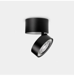 LedsC4 - Proyector Kiva Surface Ø75mm 7.8 blanco cálido 2700K CRI 90 18.9º PHASE CUT 458lm negro