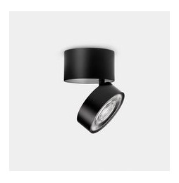 LedsC4 - Proyector Kiva Surface Ø75mm 7.8 blanco cálido 2700K CRI 90 18.9º PHASE CUT 458lm negro