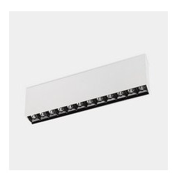 LedsC4 - Plafón BENTO SURFACE DALI 26.5 blanco neutro 4000K CRI 90 DALI-2 IP23 2435lm blanco