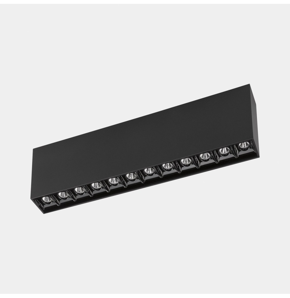 LedsC4 - Plafón BENTO SURFACE DALI 26.5 blanco neutro 4000K CRI 90 DALI-2 IP23 2435lm negro LedsC4 - Plafón BENTO SURFACE DALI 26.5 blanco neutro 4000K CRI 90 DALI-2 IP23 2435lm negro