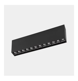 LedsC4 - Plafón BENTO SURFACE DALI 26.5 blanco cálido 2700K CRI 90 DALI-2 IP23 2552lm negro