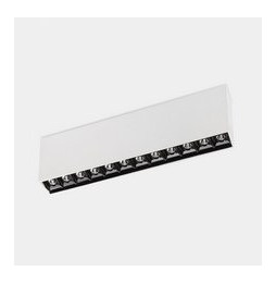 LedsC4 - Plafón BENTO SURFACE DALI 26.5 blanco cálido 2700K CRI 90 DALI-2 IP23 2240lm blanco