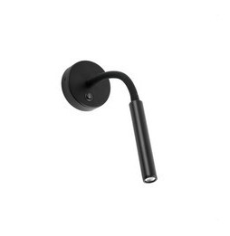 FARO - Aplique lector KALE 3W negro