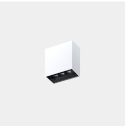 LedsC4 - Plafón Bento Surface 3 LEDS 8 blanco cálido 3000K CRI 90 ON-OFF IP23 638lm blanco