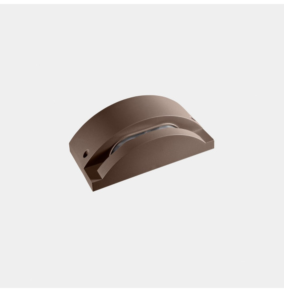 LedsC4 - Aplique IP66 FINESTRA LED 5.4 blanco neutro 4000K ON-OFF 281lm marrón