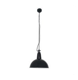 FARO - Luminaria colgante LOU E27 15W negro