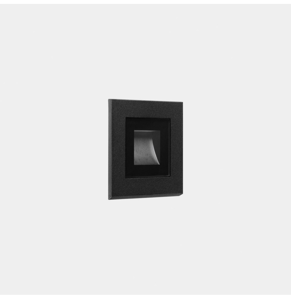 LedsC4 - Empotrable de pared IP65 Click LED 1.4 blanco cálido 3000K ON-OFF 31lm negro LedsC4 - Empotrable de pared IP65 Click LED 1.4 blanco cálido 3000K ON-OFF 31lm negro