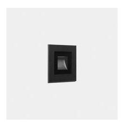 LedsC4 - Empotrable de pared IP65 Click LED 1.4 blanco cálido 3000K ON-OFF 31lm negro