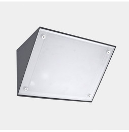 LedsC4 - Aplique IP65 Curie Big LED 28.9 SW 2700-3200-4000K ON-OFF 2941lm gris urbano