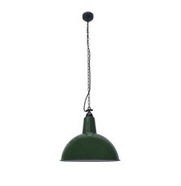 FARO - Luminaria colgante LOU E27 15W verde