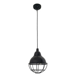 FARO - Luminaria colgante CLAIRE E27 15W negro