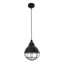 FARO - Luminaria colgante CLAIRE E27 15W negro