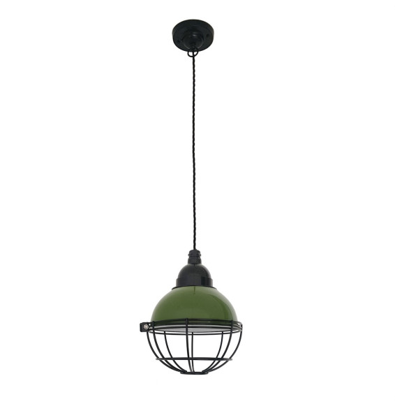 FARO - Luminaria colgante CLAIRE E27 15W verde