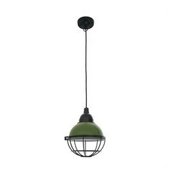 FARO - Luminaria colgante CLAIRE E27 15W verde