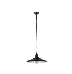 FARO - Luminaria colgante LANG E27 negro