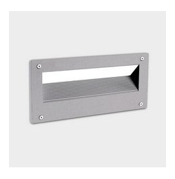 LedsC4 - Empotrable de pared IP66 MICENAS LED 6.2 SW 2700-3200-4000K CASAMBI 500lm gris