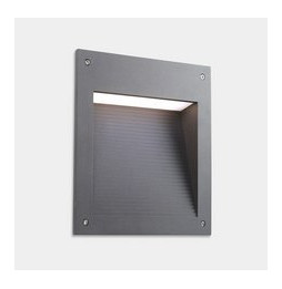 LedsC4 - Empotrable de pared IP66 MICENAS LED 27.5 SW 2700-3200-4000K ON-OFF 1923lm gris
