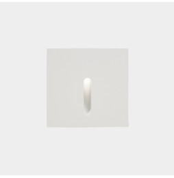 LedsC4 - Empotrable de pared IP66 Bat Square Lineal LED 3 2700K 10lm blanco