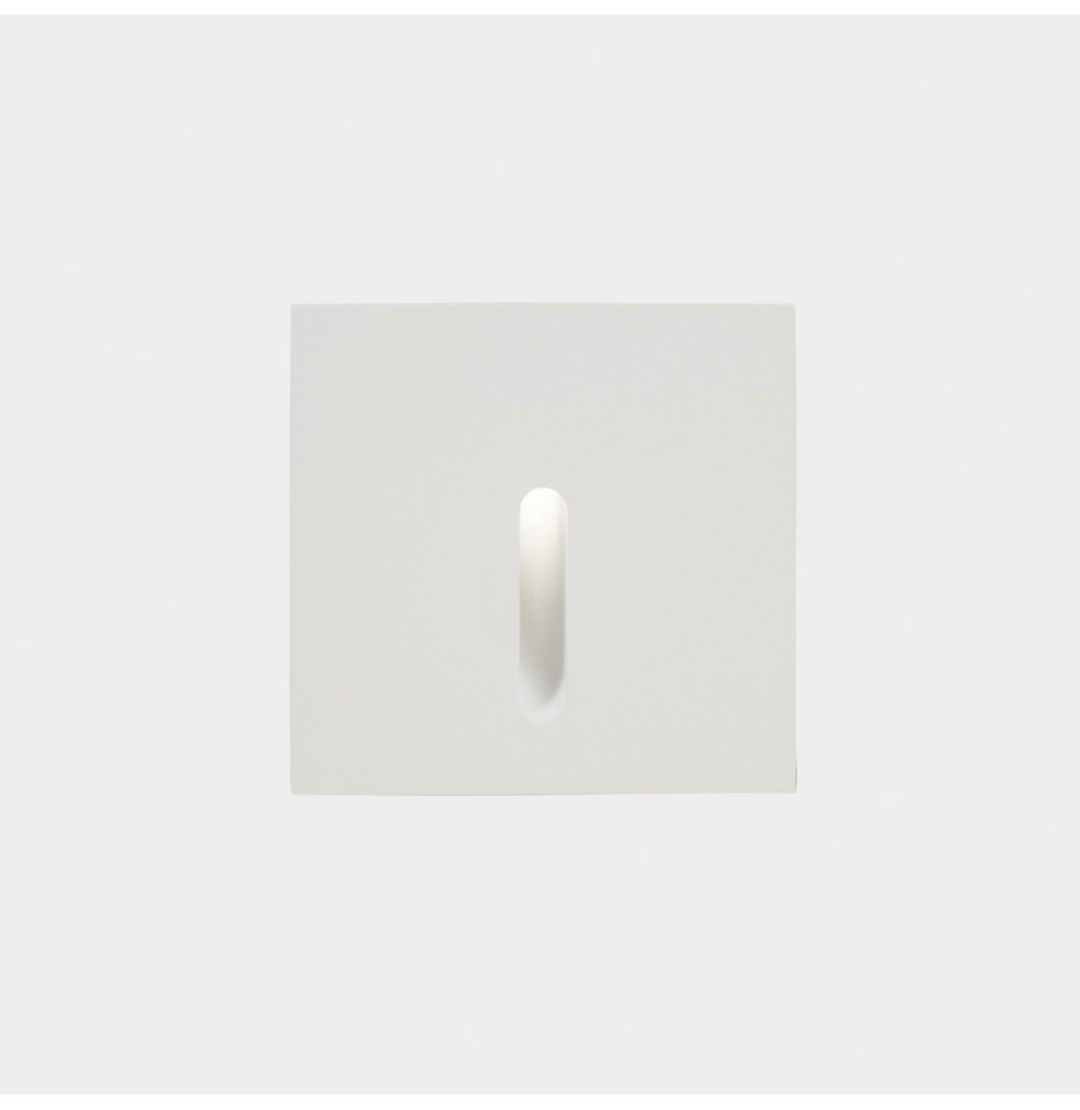 LedsC4 - Empotrable de pared IP66 Bat Square Lineal LED 3 2700K 10lm blanco LedsC4 - Empotrable de pared IP66 Bat Square Lineal LED 3 2700K 10lm blanco