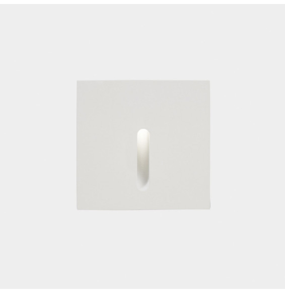 LedsC4 - Empotrable de pared IP66 Bat Square Lineal LED 3 3000K 10lm blanco