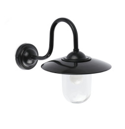 FARO - Aplique HUDSON E27 negro