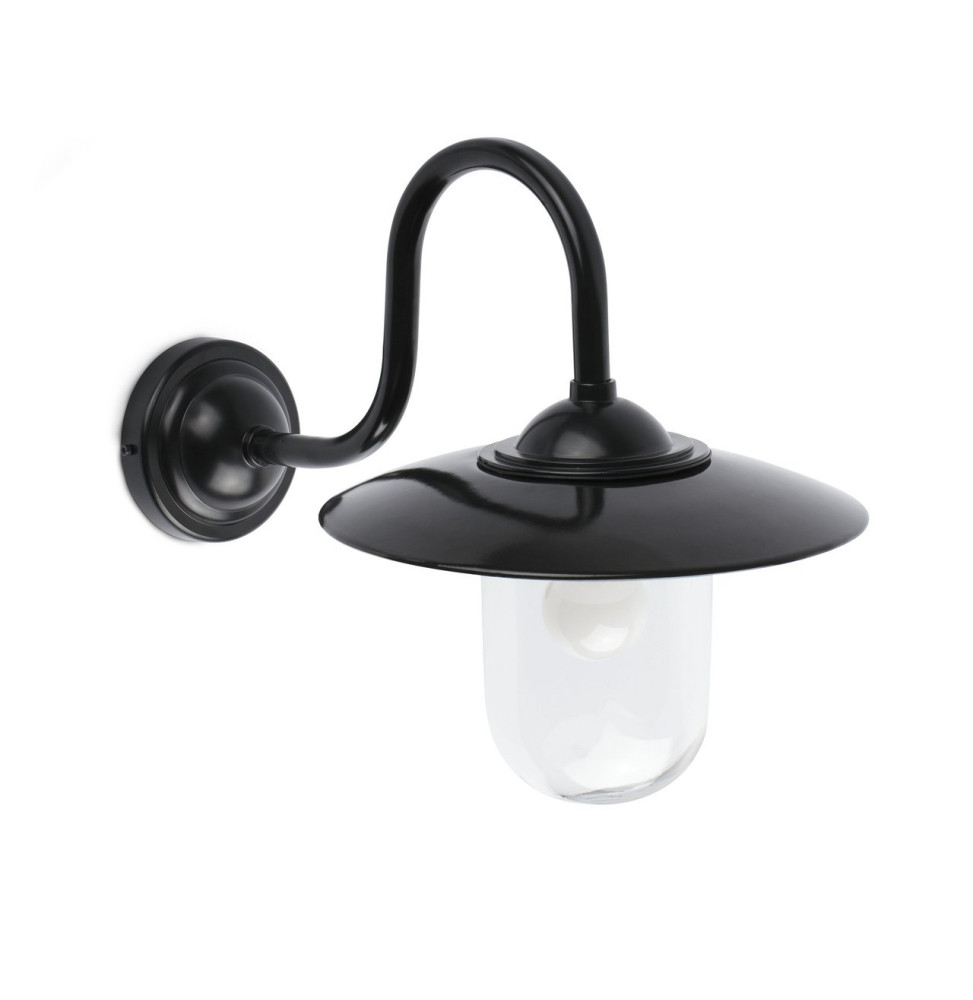 FARO - Aplique HUDSON E27 negro