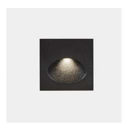 LedsC4 - Empotrable de pared IP66 Bat Square Oval LED 3 2700K 77lm gris urbano